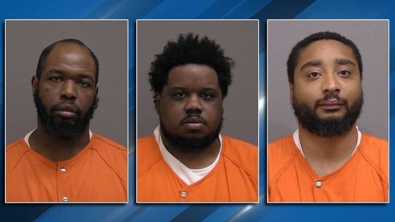 Andre Allen,{ }Karonn Hamilton{ }and Corven Jones are{ }suspected of traveling from Virginia to Manitowoc to deliver meth. (Photos courtesy Manitowoc County Sheriff